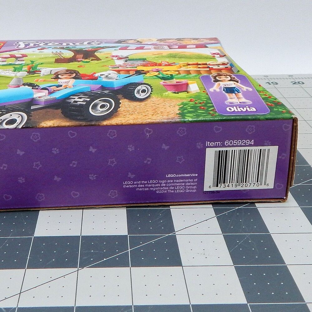 Lego Friends 41026 Sunshine Harvest INCOMPLETE SET Instruction Book MiniFigure - Picture 6 of 6